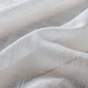 CHAXI Cotton and Linen Fabric White Tulle Sheer Curtains for Bedroom Window Living Room Kitchen Modern Voile Cortinas Drapes 4