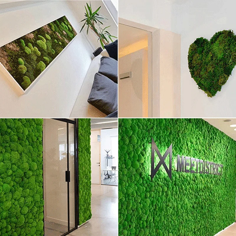 High Quality Artificial Moss Wall Green Plant Fake Grass Wall Living Room Decorative Wall Green Wall Artificial Flame Artificial Plants Aliexpress