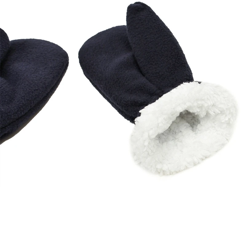 8 Colors Kids Baby Winter Windproof Plush Gloves Boys Girls Fluffy Fleece Thick Full Finger Mittens for 2 3 4 5 6 7 8 Years Old