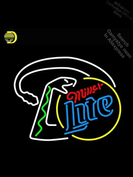 

Miller Lite with Shake Neon Light Sign Neon Bulbs sign Handcraft Beer Bar Neon Sign Decor Glass Neon Signs Garage Decoration