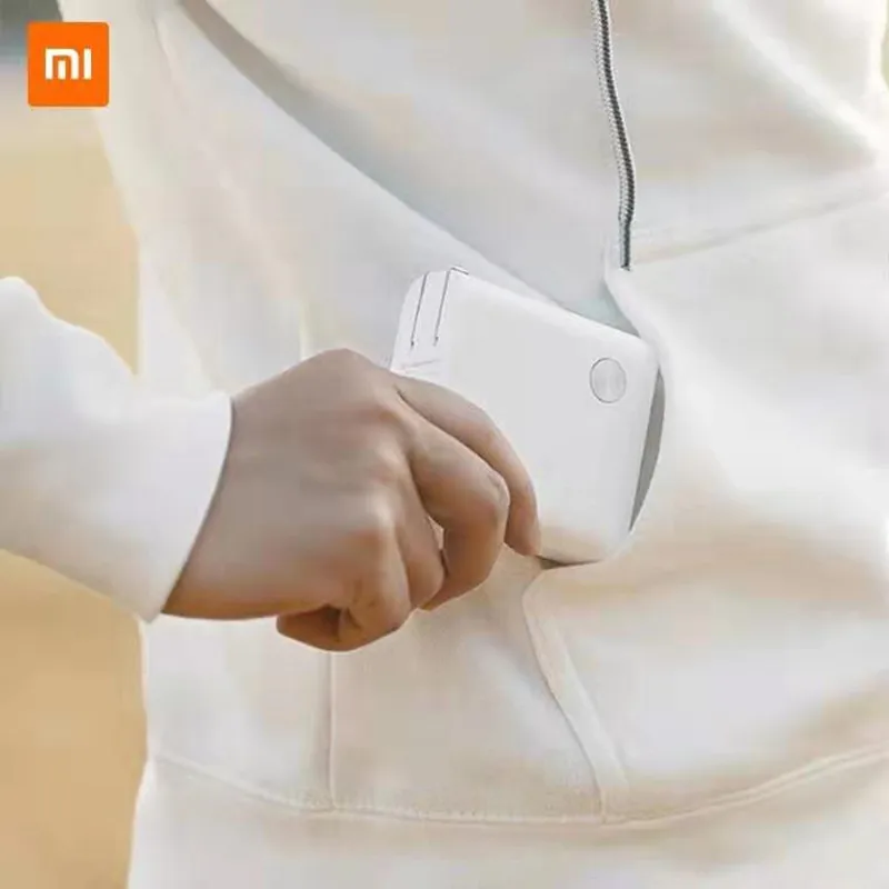 Xiaomi 2-в-1 источник питания зарядное устройство 5000 мА/ч, CBQ01ZM 18 Вт Quick Charge официальный Выход TF Micro SD мобильный телефон Dual USB зарядное устройство для телефона