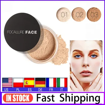 

New 3 Colors Loose Powder New Brand Makeup Powder Face Makeup Finish Powder Maquillaje Waterproof Loose Powder Skin TSLM2