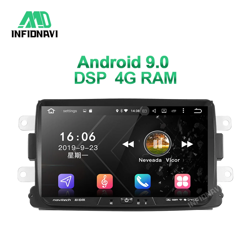 4G RAM 32G android 9,0 автомобильный dvd для Dacia Lodgy Logan, Duster Sandero радио gps видео wifi навигация Мультимедиа 4G RAM 32G android 9,0 автомобильный dvd для Dacia Lodgy Logan, Duster Sandero радио gps видео wifi навигация Мультимедиа