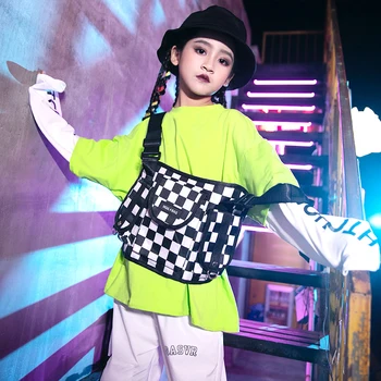 

Children's Dance Clothes Practice Clothes Girls Hip-hop Suits Hip-hop Cheerleading Uniforms Girls Long-sleeved T-shirt Clothing