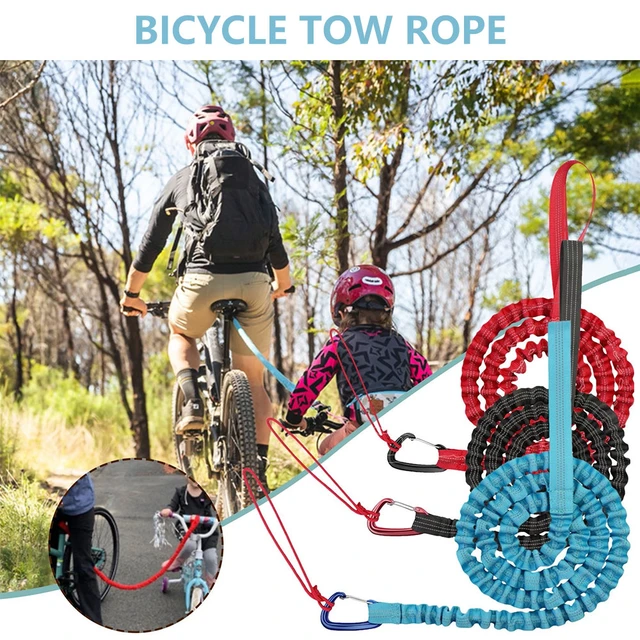 Tow Rope MTB Bicycle Tow Bungee Child Cycling Stretch Pull Strap for Long  Cycling Adventures Elastic Parent-Child Nylon Rope - AliExpress