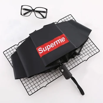 

Tide Brand Men And Women Automatic Folding Umbrella Paraguay Men And Women UV Umbrella Gift Business Umbrella Portable Umbrella