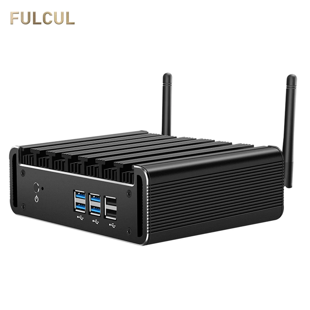 Мини ПК Intel Core i7 4500U i5 4200Y DDR3L mSATA SSD HDMI VGA 6 * USB WiFi Bluetooth Windows 10 настольный офисный