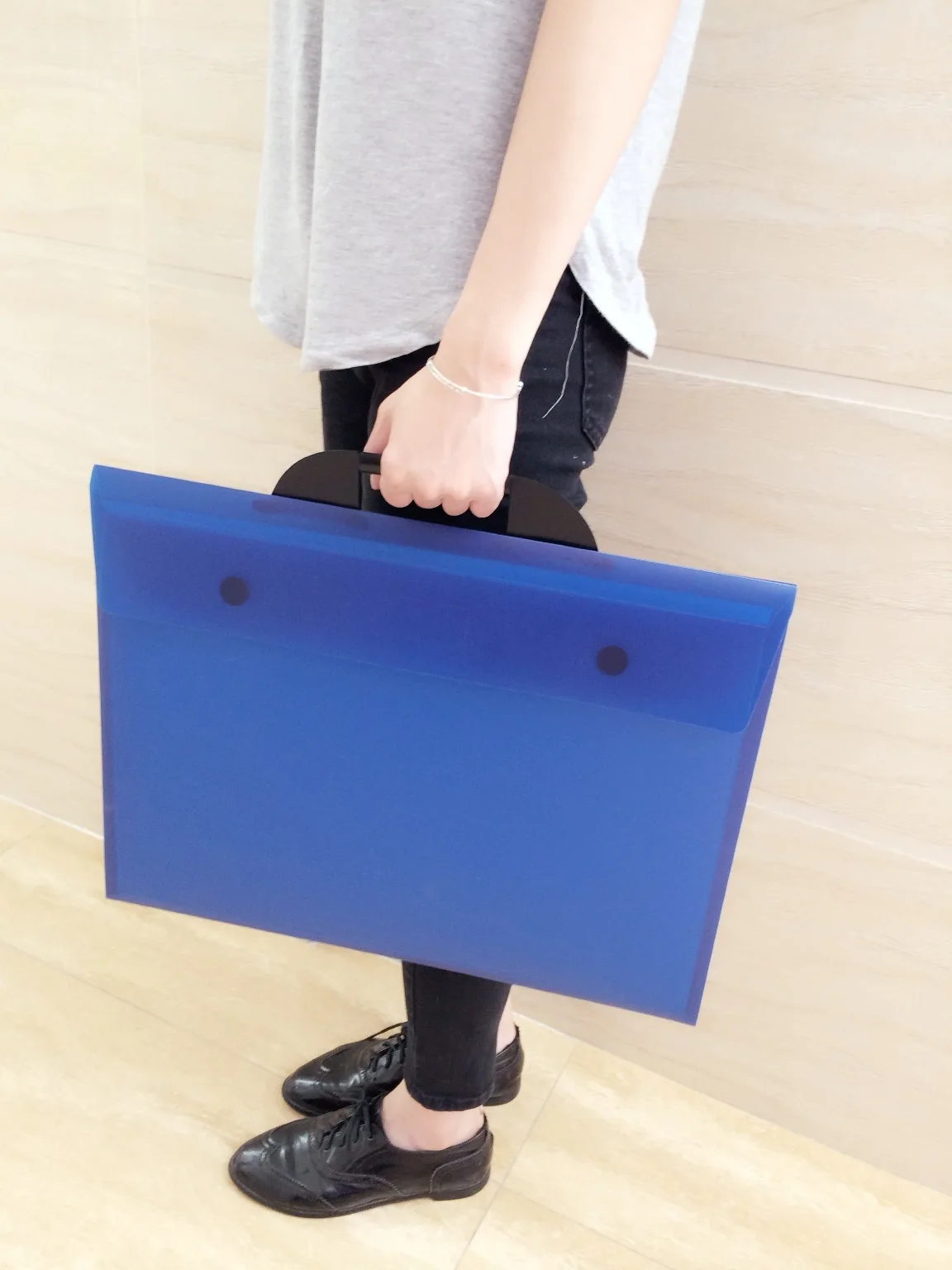 

A3 File Holder A2 Design Draft Paper Protective Bag 8k Open Info Booklet cha ye jia 4k Open Engineering Sketch Board Handbag