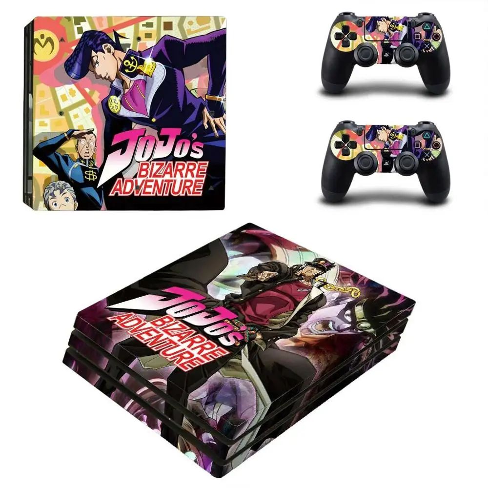 JoJo невероятное приключение PS4 Pro кожи Стикеры для sony Игровые приставки 4 консоль и контроллеры PS4 Pro кожи Стикеры s Наклейка