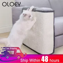 Котенка царапин доска Pad игрушка из сизаля диван мебель протектор кошка Уход за когтями продукта кошек скребок Paw зарядного устройства с невидимым для ногтей