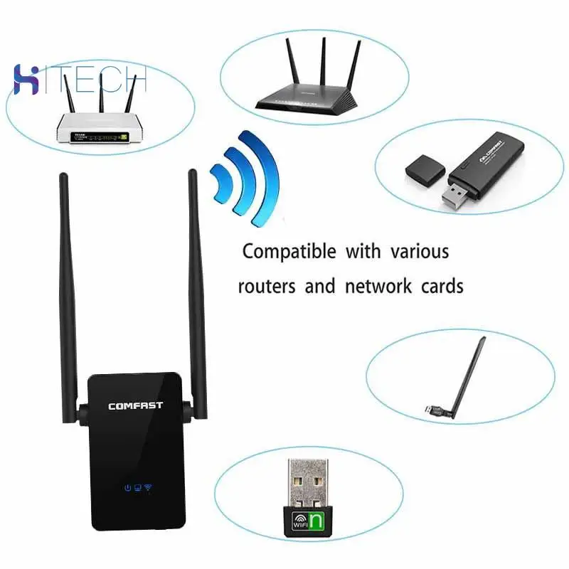 

WR302S wireless WIFI signal enhancement amplifier repeater WiFi range extender Super Booster Superboost wireless repeater