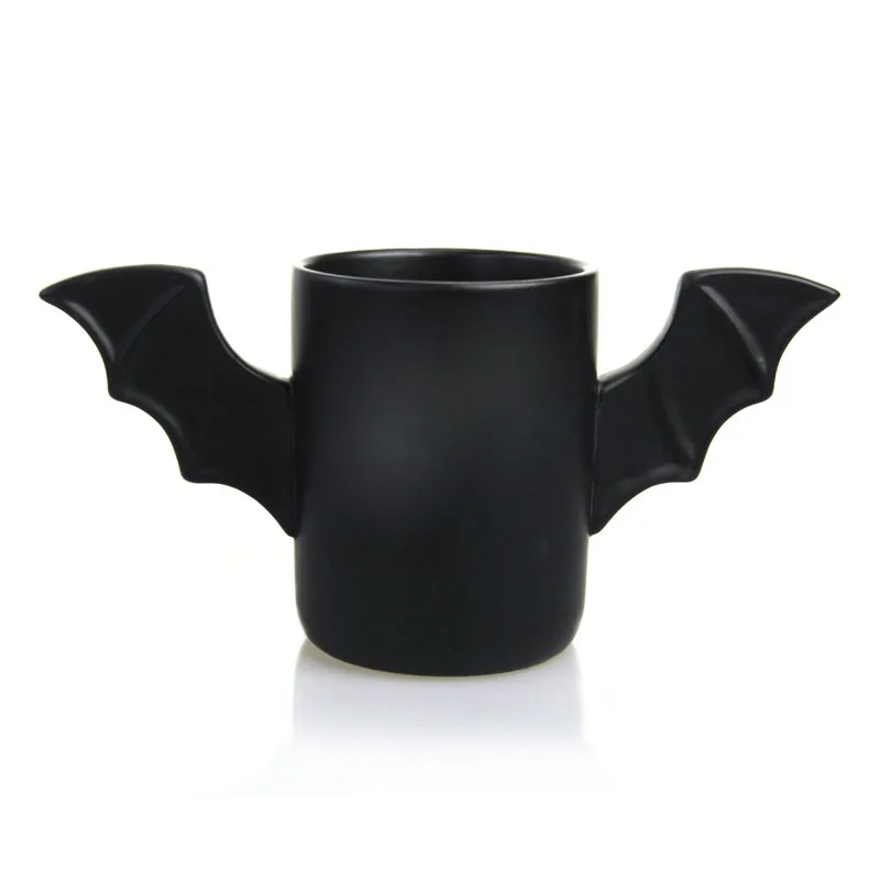 

bat mug enamel halloween carnival festival holiday coffee cup