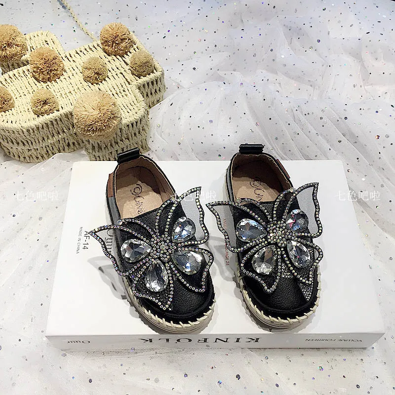 New-Autumn-Kids-Casual-Sneakers-Baby-Girls-Rhinestone-Shoes-Children-Pu-Leather-Sneakers-Toddler-Slip-On