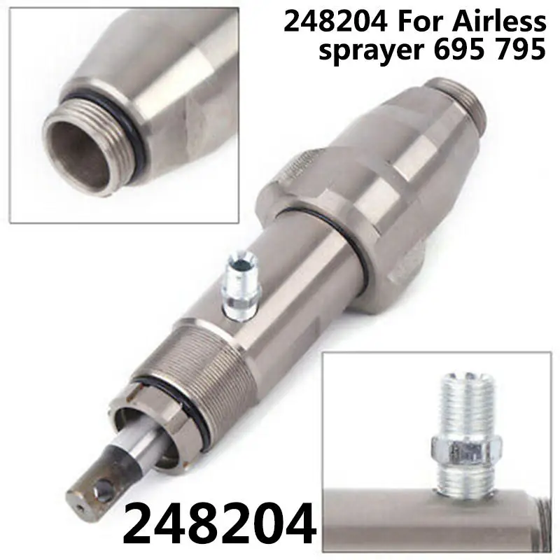 

For 248204 Airless Paint Spray Pump 695 795 Sprayer Kit Stainless Steel Sliver High Quality Durable Airless Spray Pump
