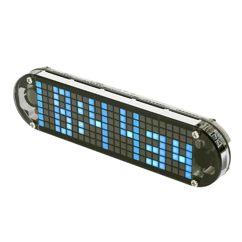 

DS3231 Multifunction Alarm Clock LED Dot Matrix Animation Effects DIY Kit Gifts
