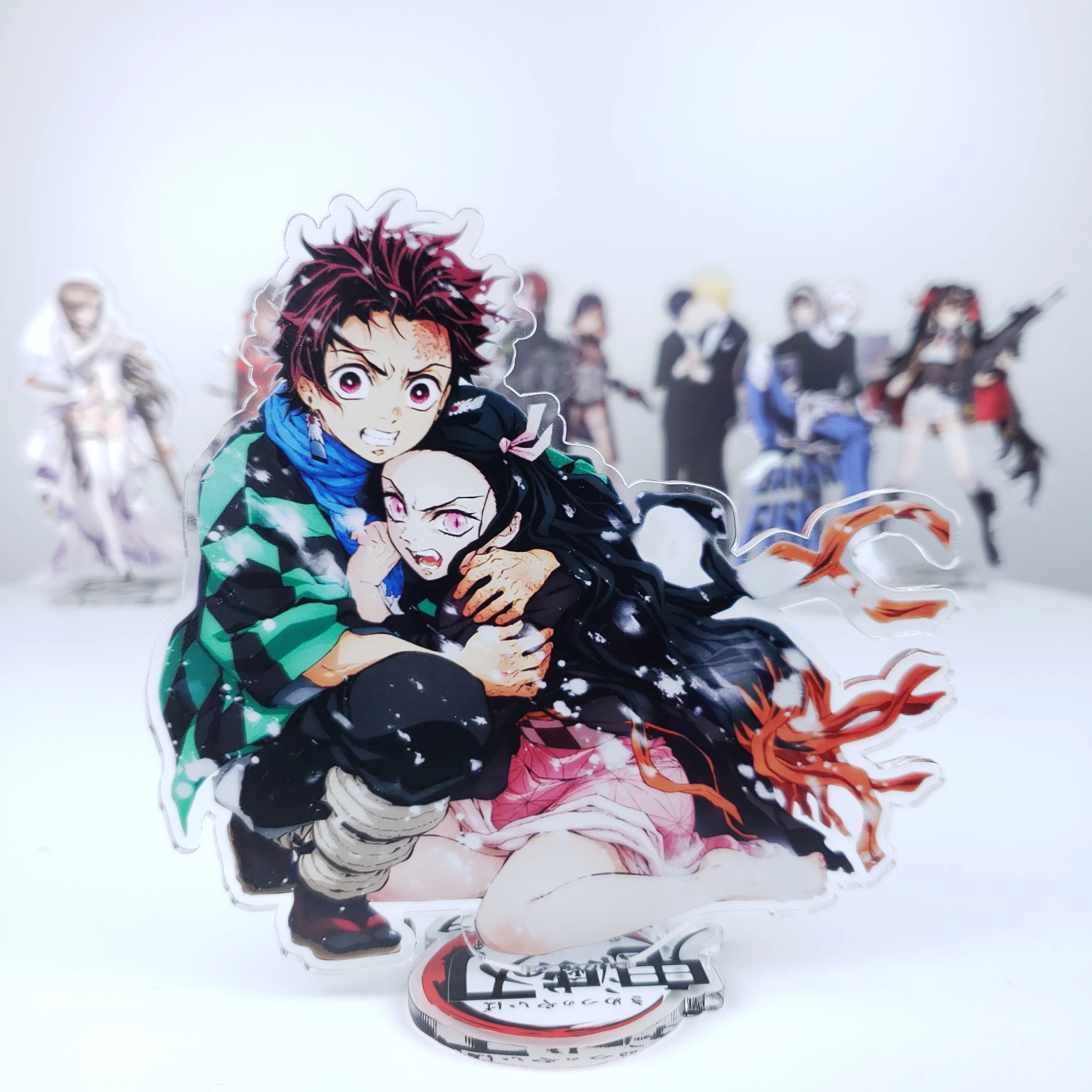 Японское аниме рассекающий демонов: Kimetsu no Yaiba Kamado Tanjirou Nezuko модель для косплея