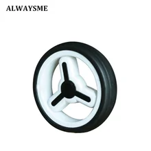ALWAYSME 1 шт. Детские коляски, запасные части, колеса для коляски, Универсальные Передние и задние колеса диаметром 145 мм, Ширина 38 мм, отверстие 6 мм ALWAYSME 1 шт. Детские коляски, запасные части, колеса для коляски, Универсальные Передние и задние колеса диаметром 145 мм, Ширина 38 мм, отверстие 6 мм