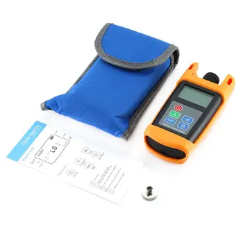 

Optical Power Meter -70~+10 Fiber Optic Cable Tester Automatic shutdown For SC CATV Test dBm/ dB/ uW