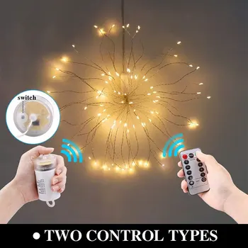 

Warm White/Colorful Exploding Lighting Landscape Lamp Xmas Decor Outdoor Durable Wedding Yard Garden Decoration Light Festival