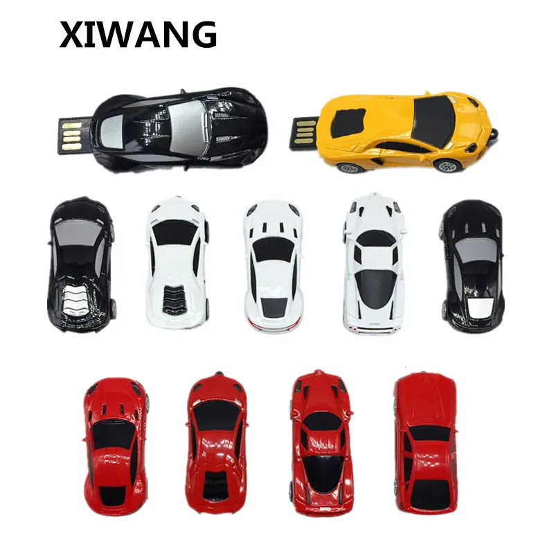 

new flash drive memory 128gb usb 2.0 metal High speed sports car usb stick 4gb 8gb pen drive 16gb 64gb pendrive 32gb wholesale