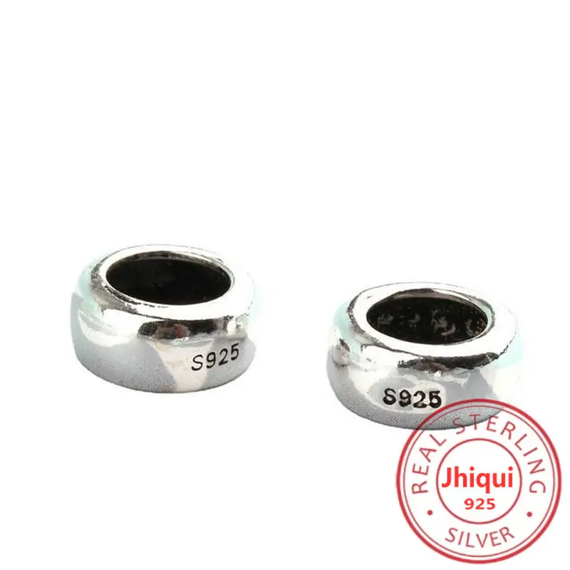 3.7*7.9MM 925 Sterling Silver Spacer Beads Retro S925 Loose for Bracelet Making DIY Jewelry Finding | Украшения и аксессуары