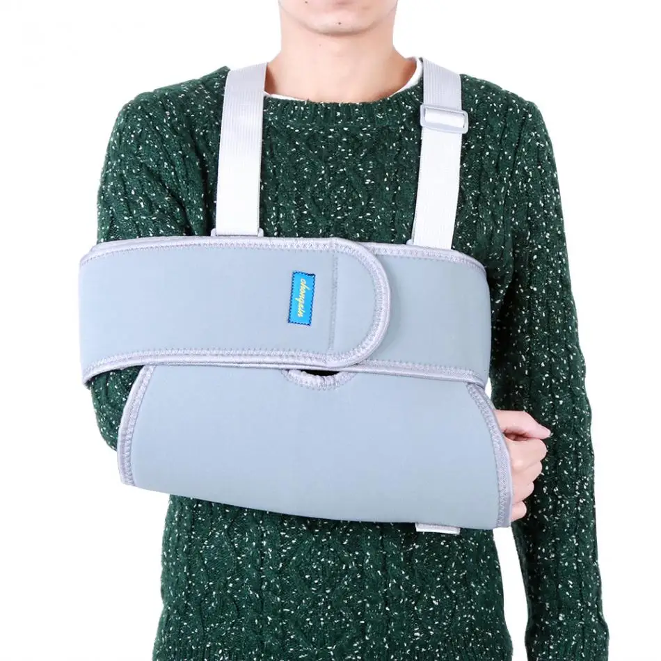 

Medical Arm Sling Support Adjustable Breathable Shoulder Strap Brace Immobilizer Wrist Elbow Forearm Fracture Recovery Brace