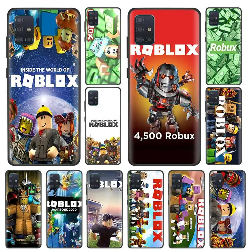 Case For Samsung Galaxy A51 A71 M31s A12s A21s Soft Phone Coque A41 A31 A11 M51 M11 M30s A02s Covers Robloxes Game | Мобильные