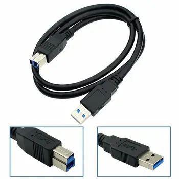 

External Extension Cable For Macbook PC Laptop 7 Port 3.0 Multi USB Hub 5GBPS High Super Speed Splitter