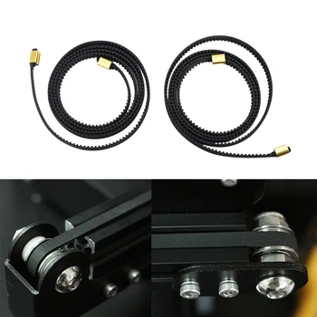 

2 Pcs Replacement Timing Band Stretch 3D Printer Accessories Rubber Open Durable Synchronous Belt GT2 6mm For Creality Ender 3