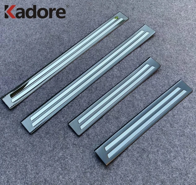 

For Mazda 3 M3 Axela 2019 2020 Stainless Steel New Inner Door Sill Scuff Plates Doors Sills Protectors Car Thresholds Sticker