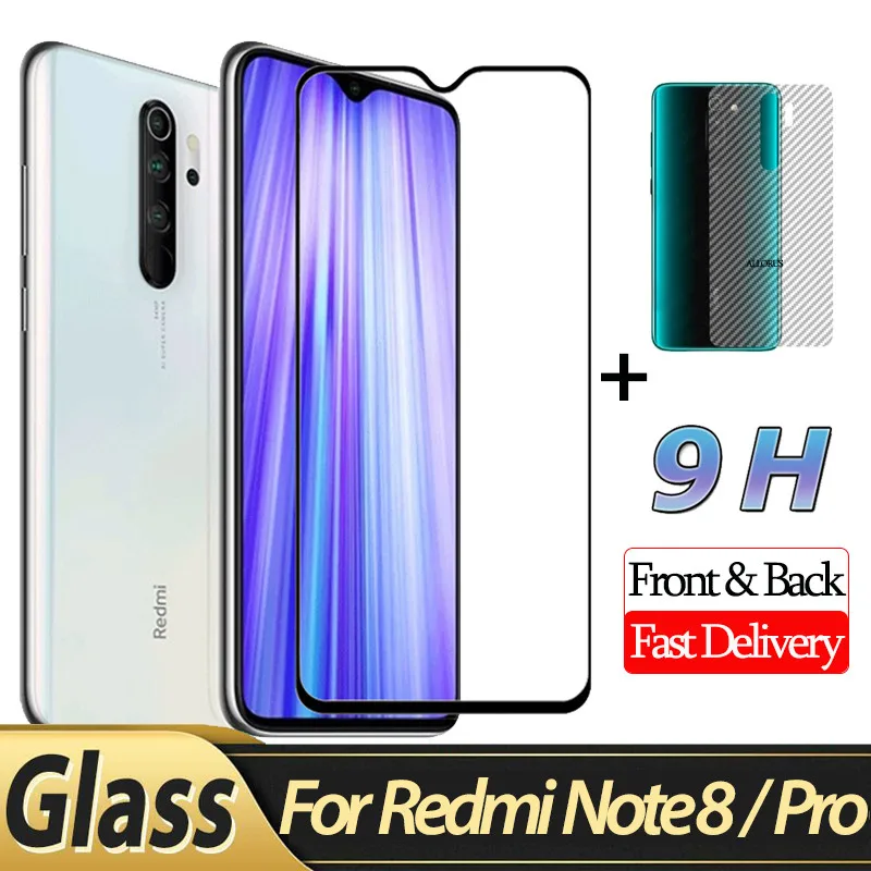 спереди cтекло + заднюю на редми ноут 8 про Xiaomi Redmi Note Pro ззащитное 2 в 1 redmi note screen