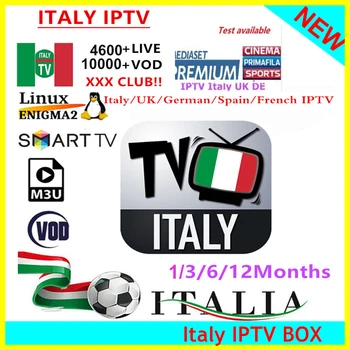 

Italy IPTV M3U subscription IPTV 4600+channels mediaset premium Include xxx and DAZN channels for Android ios smart tv enigma2