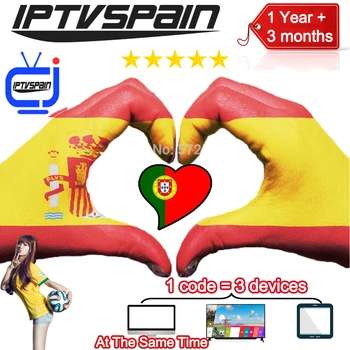

1 Year Spain IPTV m3u Subscription Spanish Portugal Dutch Sweden UK Work for Android Phone Smart TV PC Support 3 devices