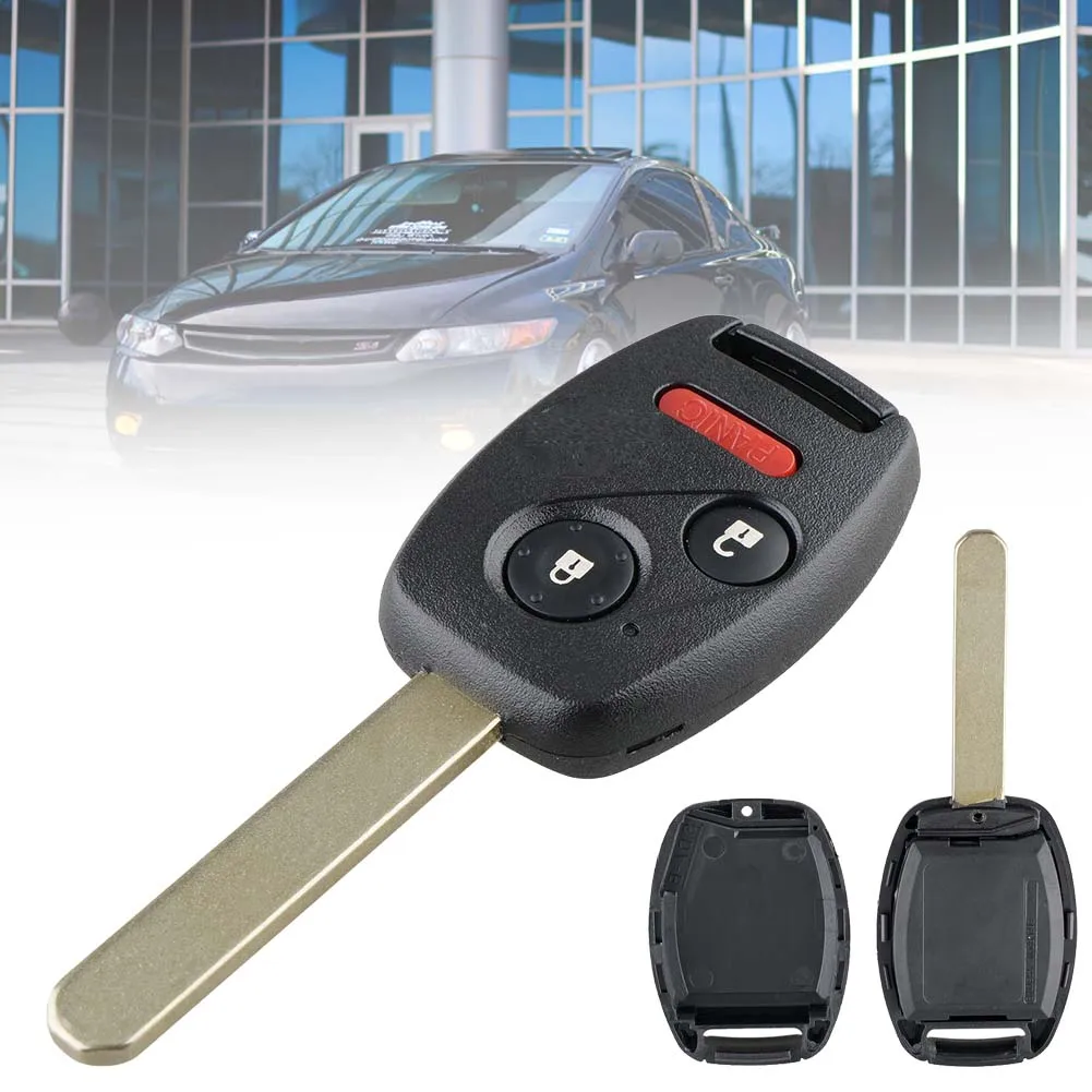 3 Buttons 434MHZ Remote Key Fob For 2007 2008 2009 2010 2011 2012 2013 Honda CR-V CR-Z Honda Accord NHVWB1U523 Chip Car Key Fob