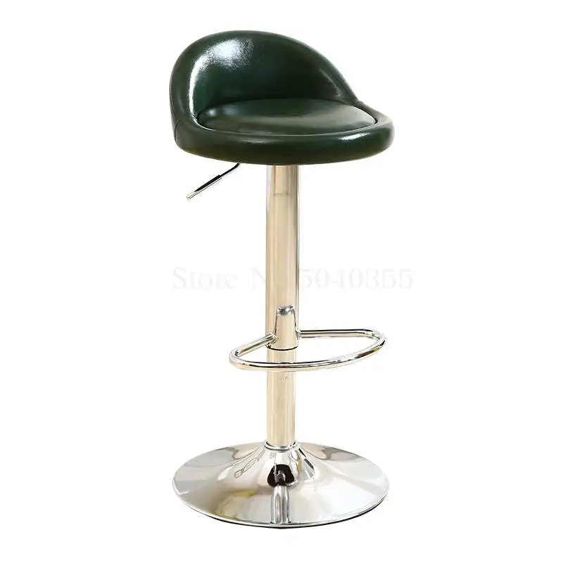 Железный барный стул вращающийся современный минималистский касса стойка барный стул домашний высокий стул лифт барный стул