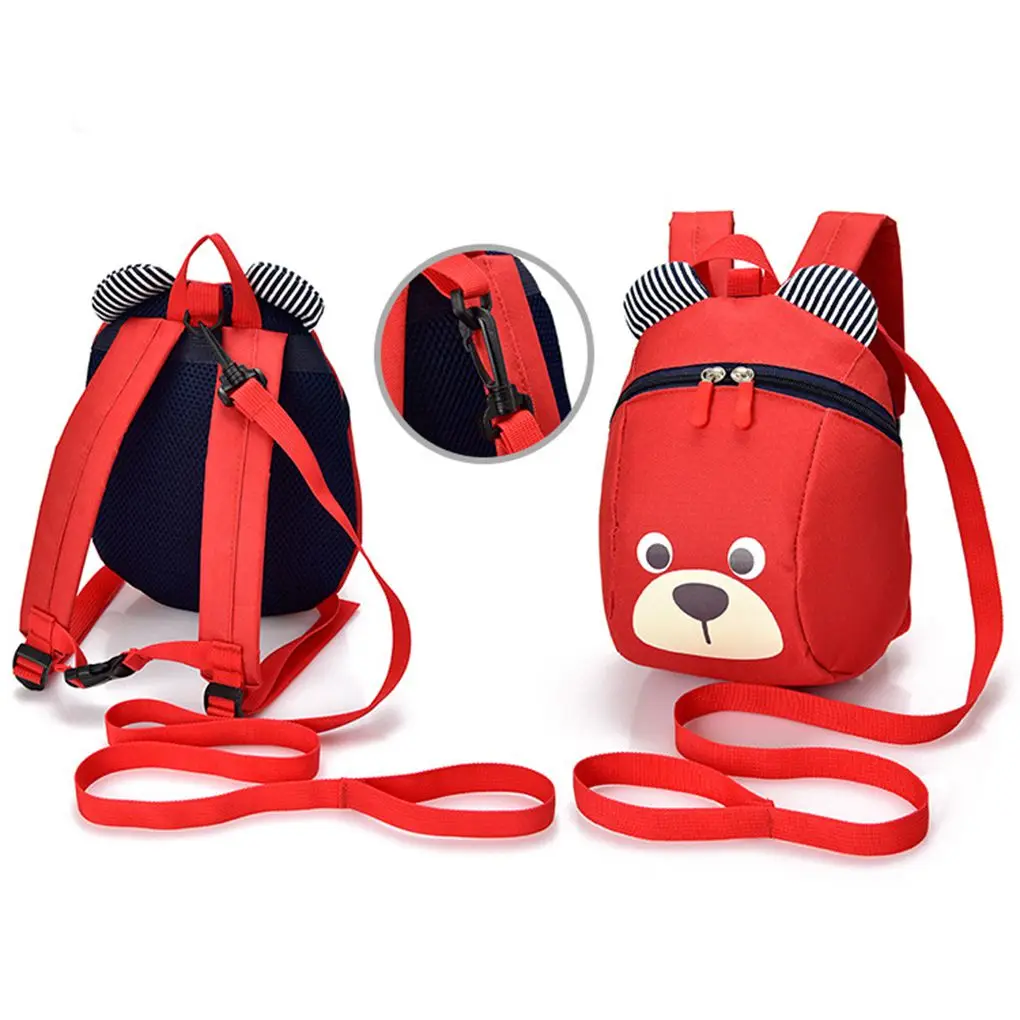 Fashion Children School Bags Cartoon Print Plush Kids Backpack Kindergarten Boys and Girls School Bags Mini Backpack Book Bag