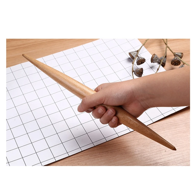 Пищевая древесина прокатки мягкая Сахарная паста торт прокатки торт выпечки инструмент древесины прокатки порошок выпечки Инструмент аксессуары большой