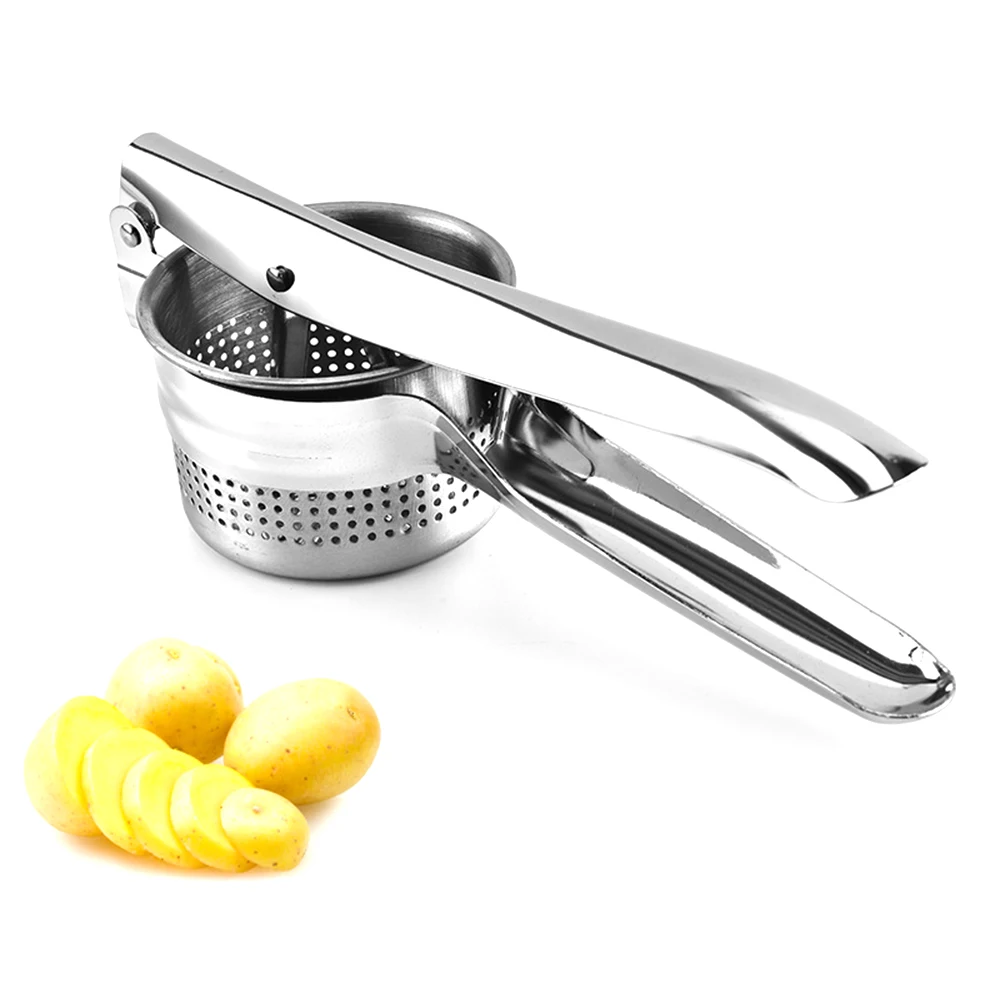 

Stainless Steel Manual Potato Machine Potato Puree Mud Mud Press Juicer Juicer Home Kitchen Supplies Kitchen Gadgets Tools 5