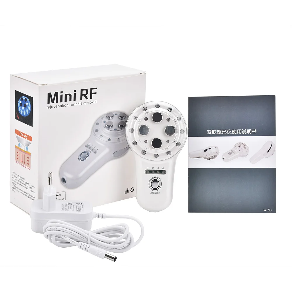 

Mini LED Photon RF EMS Facial Lifting Massager RF Radio Frequency Skin Rejuvenation Machine Wrinkle Removal Skin Care Tool