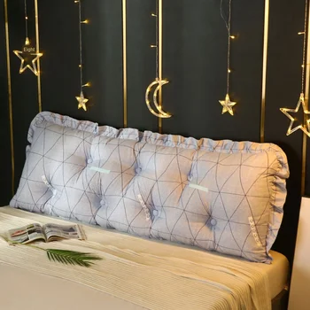 

Korean-style Bed Back Light Luxury Fashion Exquisite Printing Soft And Comfortable Moisture-absorbing Breathable Home Cushion