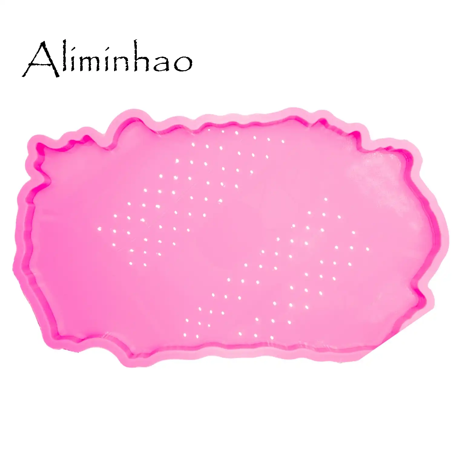 Dy0468 Shiny High Quality 9 4 16 5inch Square Shape Silicone Tray Molds Epoxy Resin Diy Geode Coasters Mould For Coffee Table Clay Molds Aliexpress