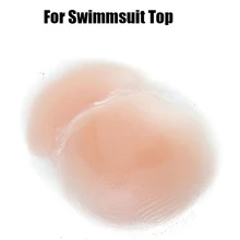 1 пара, бикини, пуш-ап, Мягкий купальник, бикини, маленький бюст, плотная дышащая губчатая подкладка для бюстгальтера, невидимый для сосков