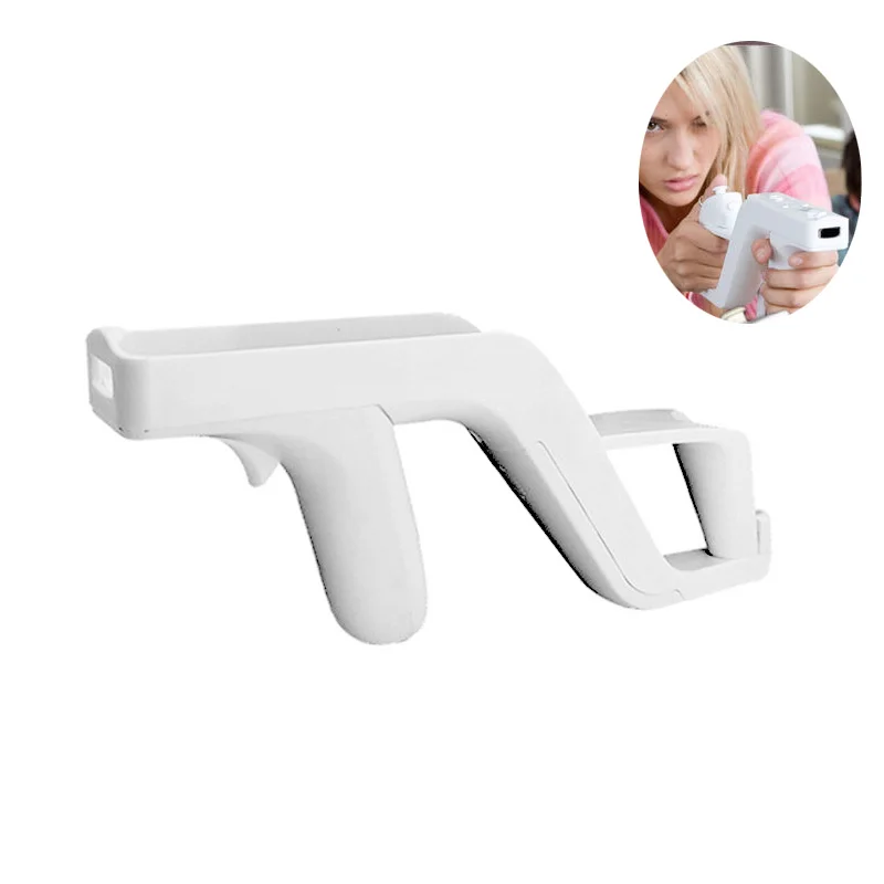 Giochi Di Tiro Zapper Controller Staccabile Toy Shooting Gun Accessori Da Gioco Telecomando Per Nintendo Wii Nunchuk Motion Plus