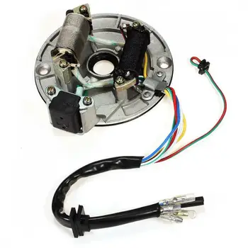 

ATV Motorcycle Pit Dirt Bike Magneto Coil Stator Plate Ignition Stator Magneto Plate Alternator For 90cc 110cc 125cc 4-Stroke