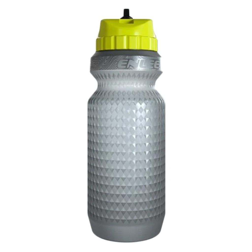 Спортивный велосипед бутылка для воды с герметичным и Пылезащитный колпак для велосипеда Велоспорт тренажерный зал упражнения(650 мл)-различные цвета - Цвет: Yellow