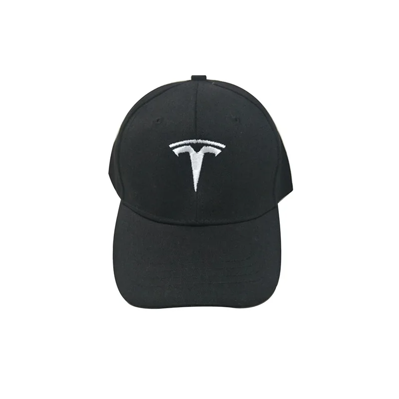 

Sleeves Standard Embroidered Car Logo Baseball Cap Three-Color Selectable Hat Customizable Logo Car Activity Topee