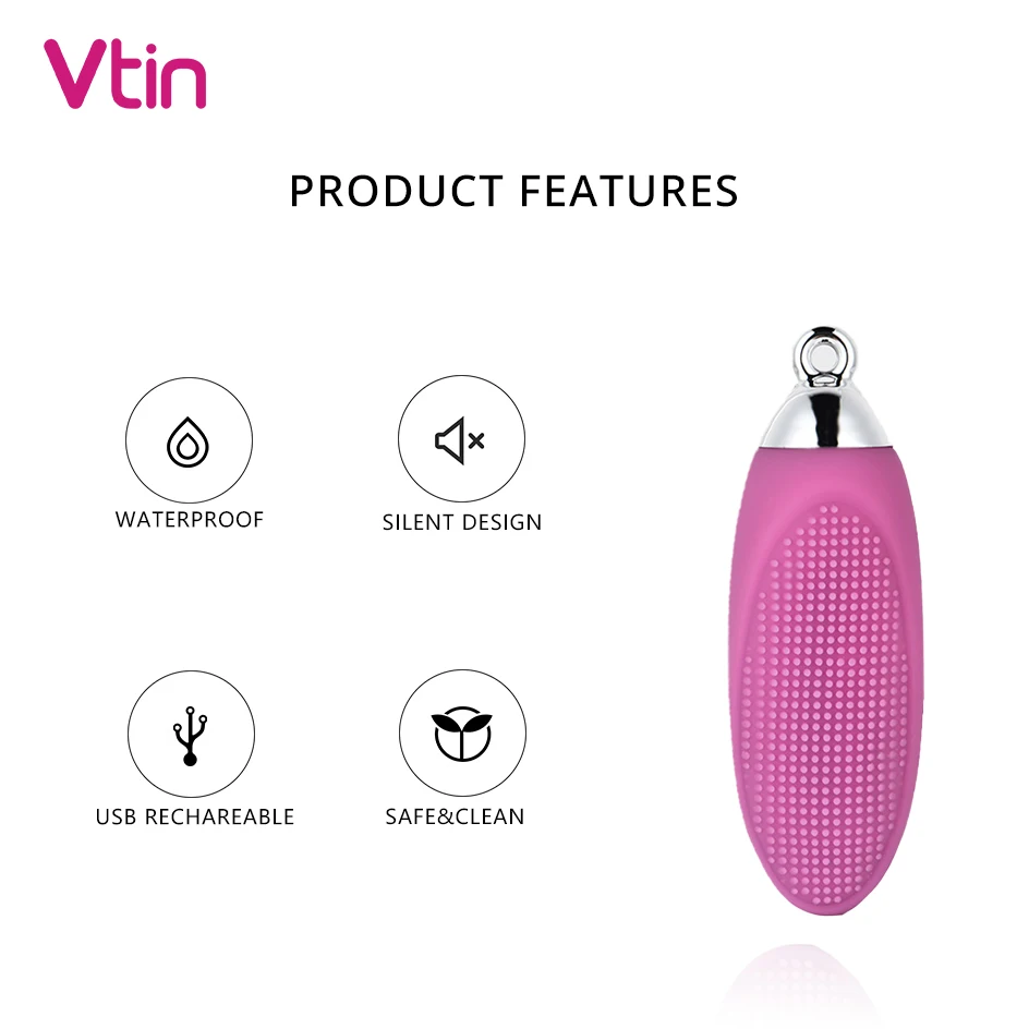 Мощный прыжок яйцо вибратор вибрирующее для любви женский клитора массажер