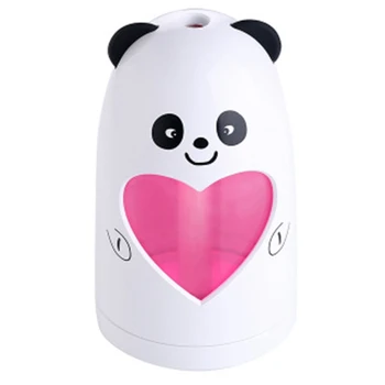 

Mini Usb Cute Air Humidifier Silent Ultrasonic Diffuser Colorful Led Light For Home Office Car White