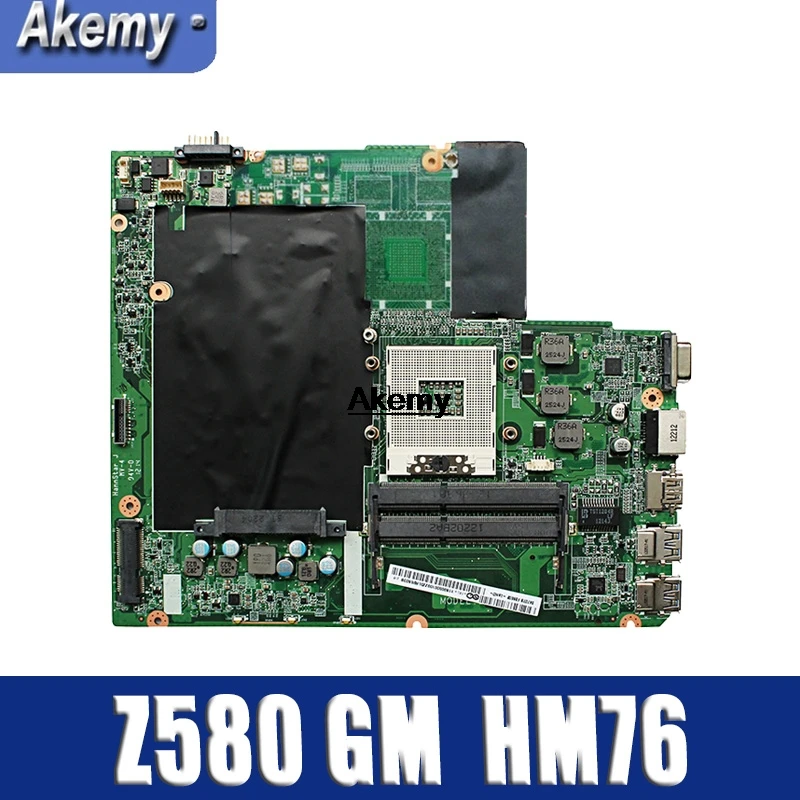 

Z580 mainboard For Lenovo Z580 GM HM76 USB3.0 DALZ3AMB8E0 laptop motherboard USB3.0 Test work 100% original