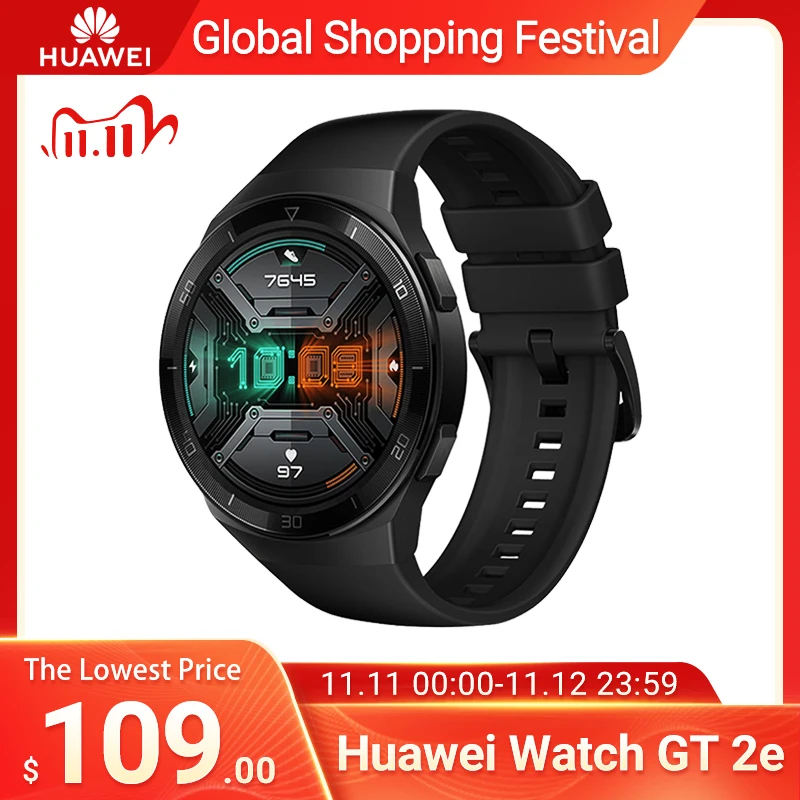 HUAWEI WATCH GT 2e оригинальные 100 спортивных режимов gt2e 5ATM Смарт часы 1,39 "AMOLED 14 дней в режиме ожидания спортивные часы GT Lite Водонепроницаемые|Смарт-часы| | АлиЭкспресс